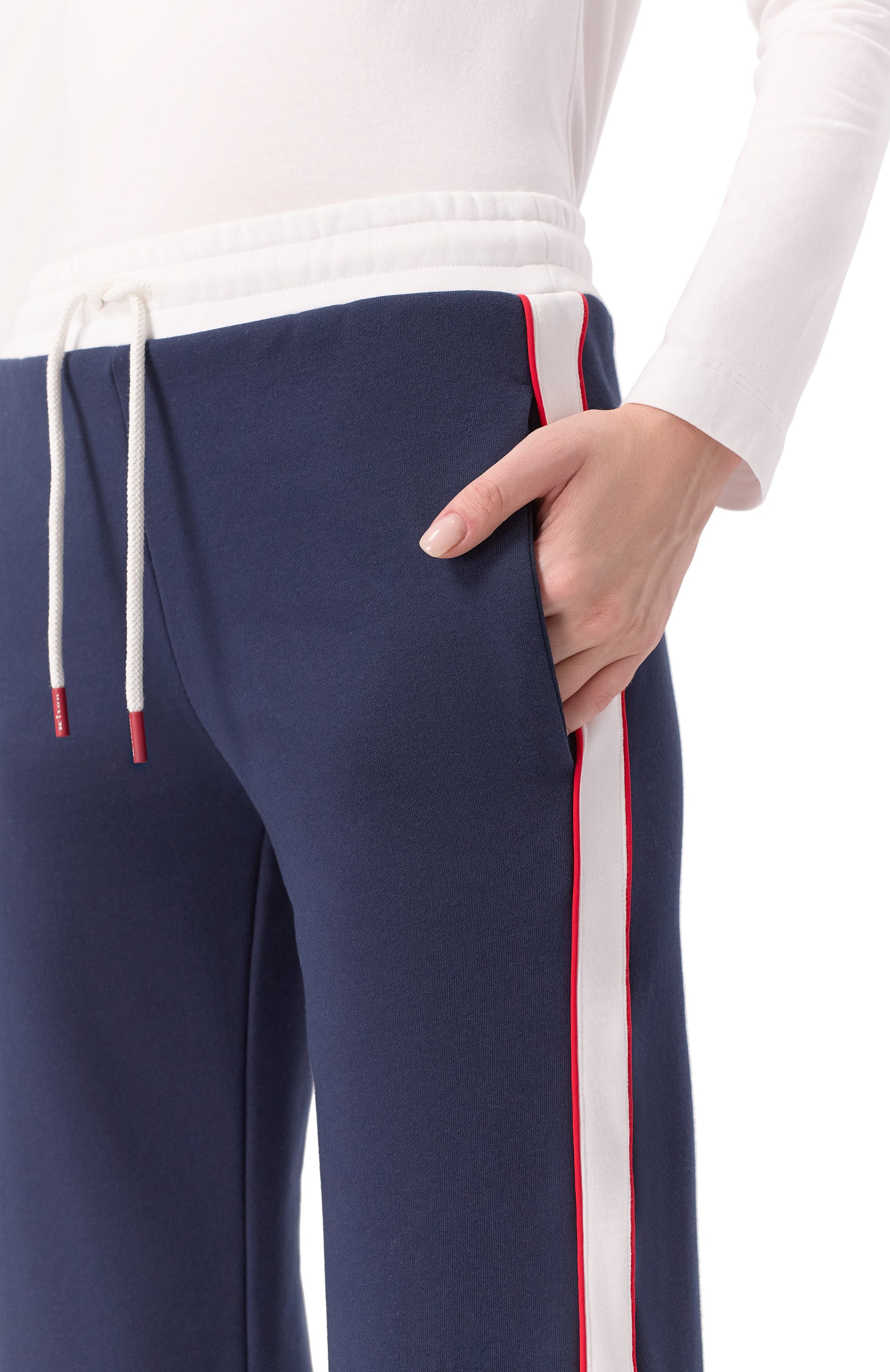 Хлопковые брюки KITON, арт. D59113K0924F01, фото 5