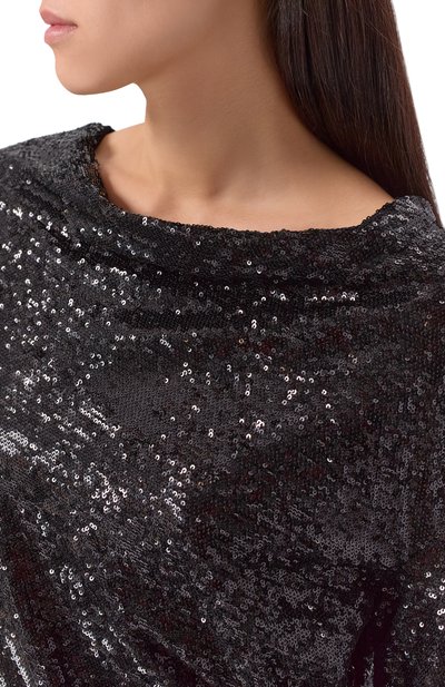 Платье с отделкой пайетками BOSS, арт. 50547996, фото 4