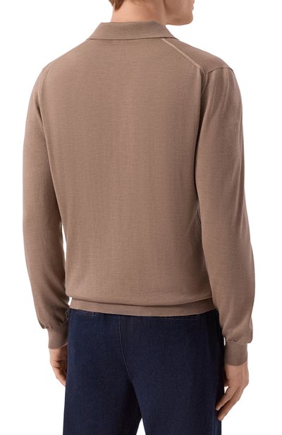 Поло из кашемира и шелка KITON, арт. UMKX05ZS1889, фото 4