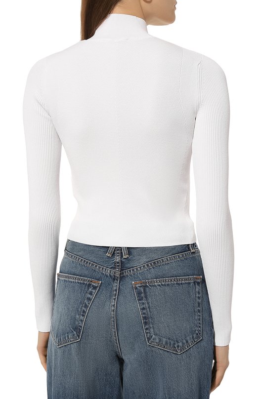 Водолазка из вискозы Diesel A14187/0DLAX Белый  A14187/0DLAX Фото 4