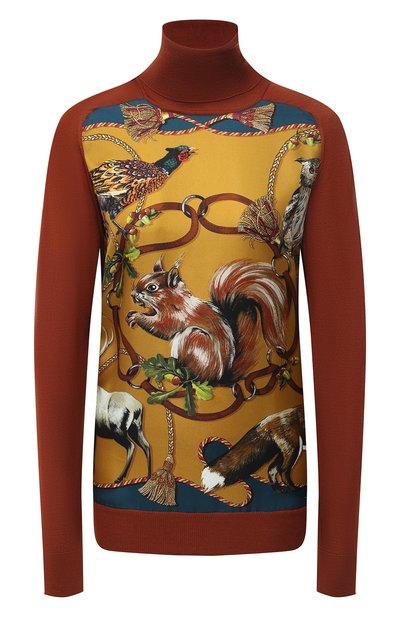 Женская водолазка из кашемира и шелка DOLCE & GABBANA, арт. FX938T/JAM6A