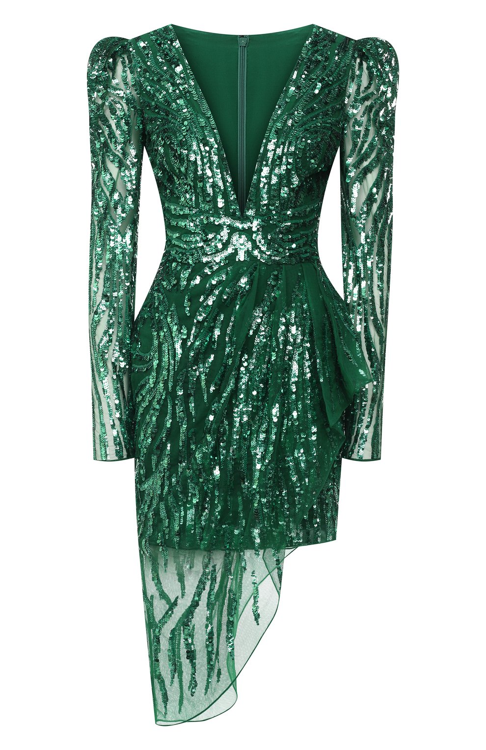 Платье с пайетками ZUHAIR MURAD, арт. DRP20024/EMCH002, фото 1