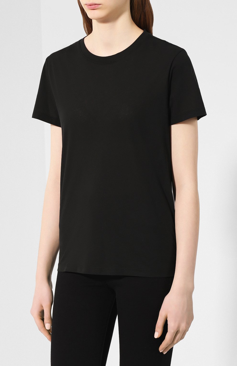 Хлопковая футболка TOM FORD черного цвета по цене 49950 руб., арт. TSJ259-FAX262, фото 3 Хлопковая футболка TOM FORD, арт. TSJ259-FAX262, фото 3