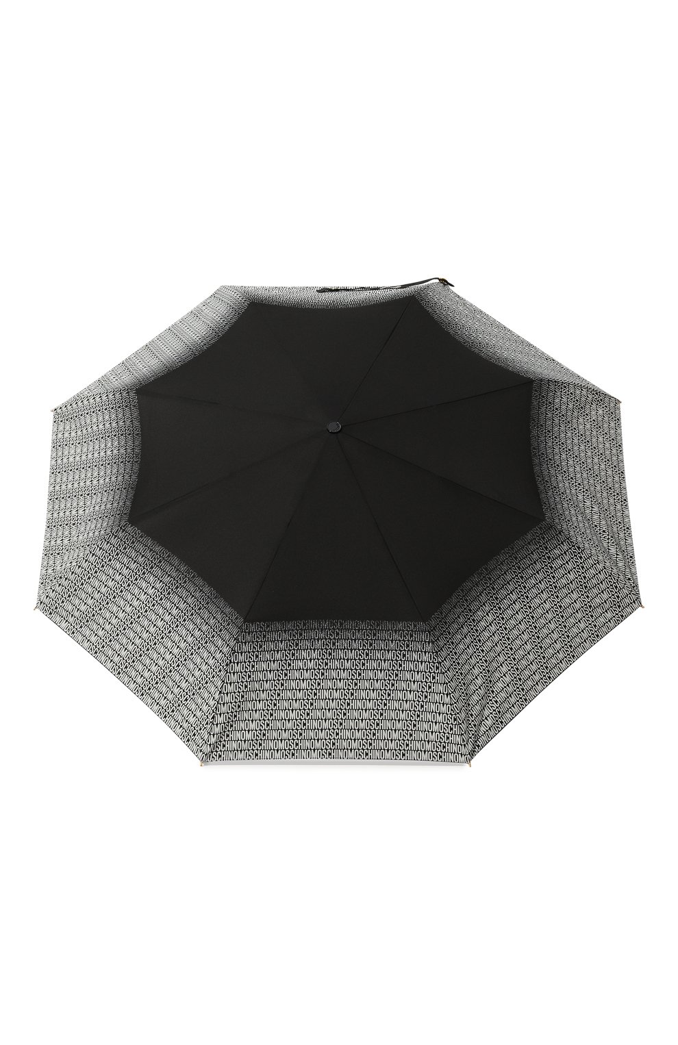 Складной зонт MOSCHINO черного цвета по цене 9895 руб., арт. 8444 0PENCL0SE, фото 1 Складной зонт MOSCHINO, арт. 8444 0PENCL0SE, фото 1
