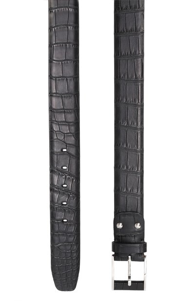 Ремень из кожи аллигатора ZILLI, арт. B12640M1010VRUT00, фото 3