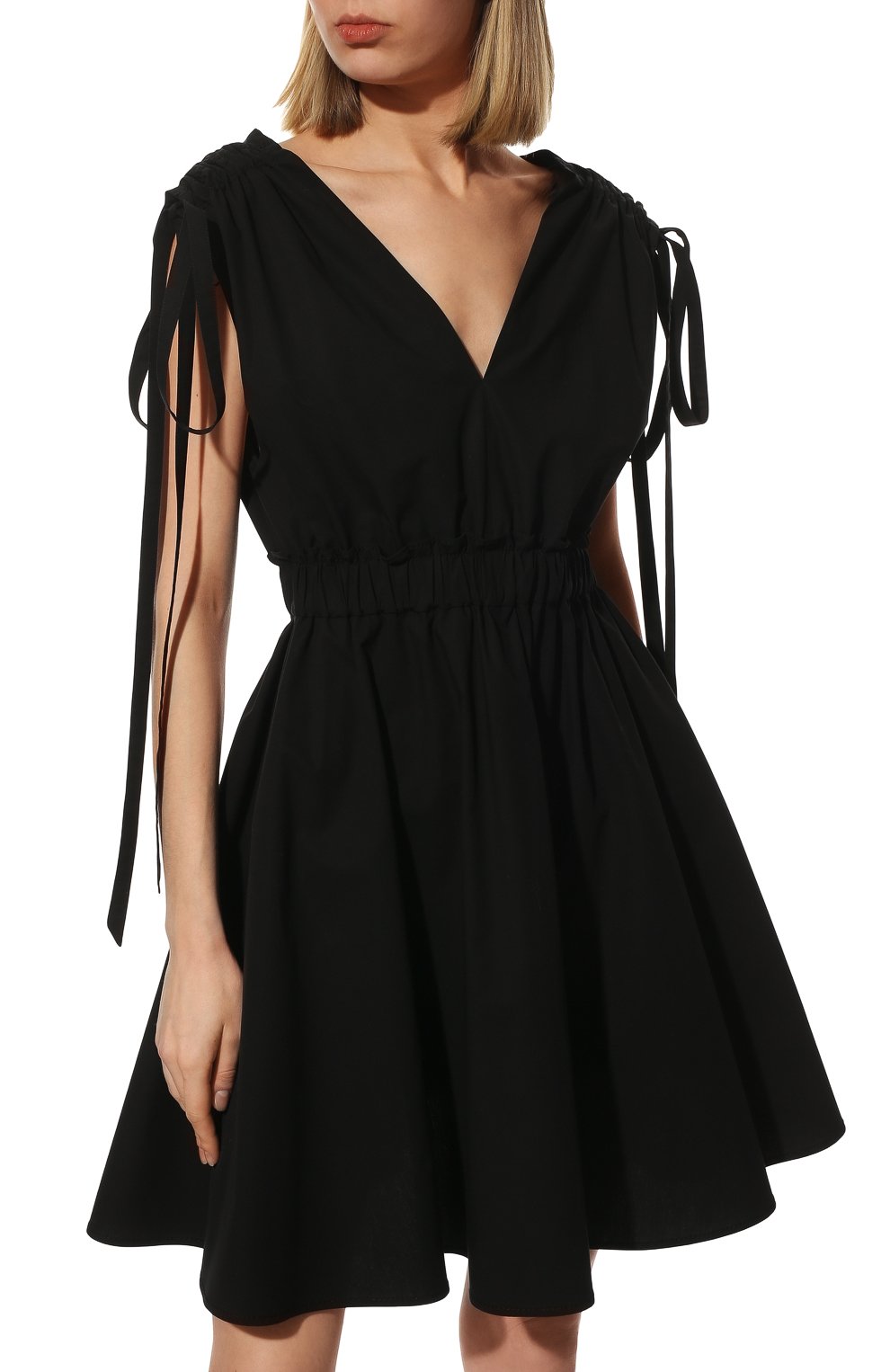 Хлопковое платье REDVALENTINO, арт. XR0VAEM5/0VU, фото 3