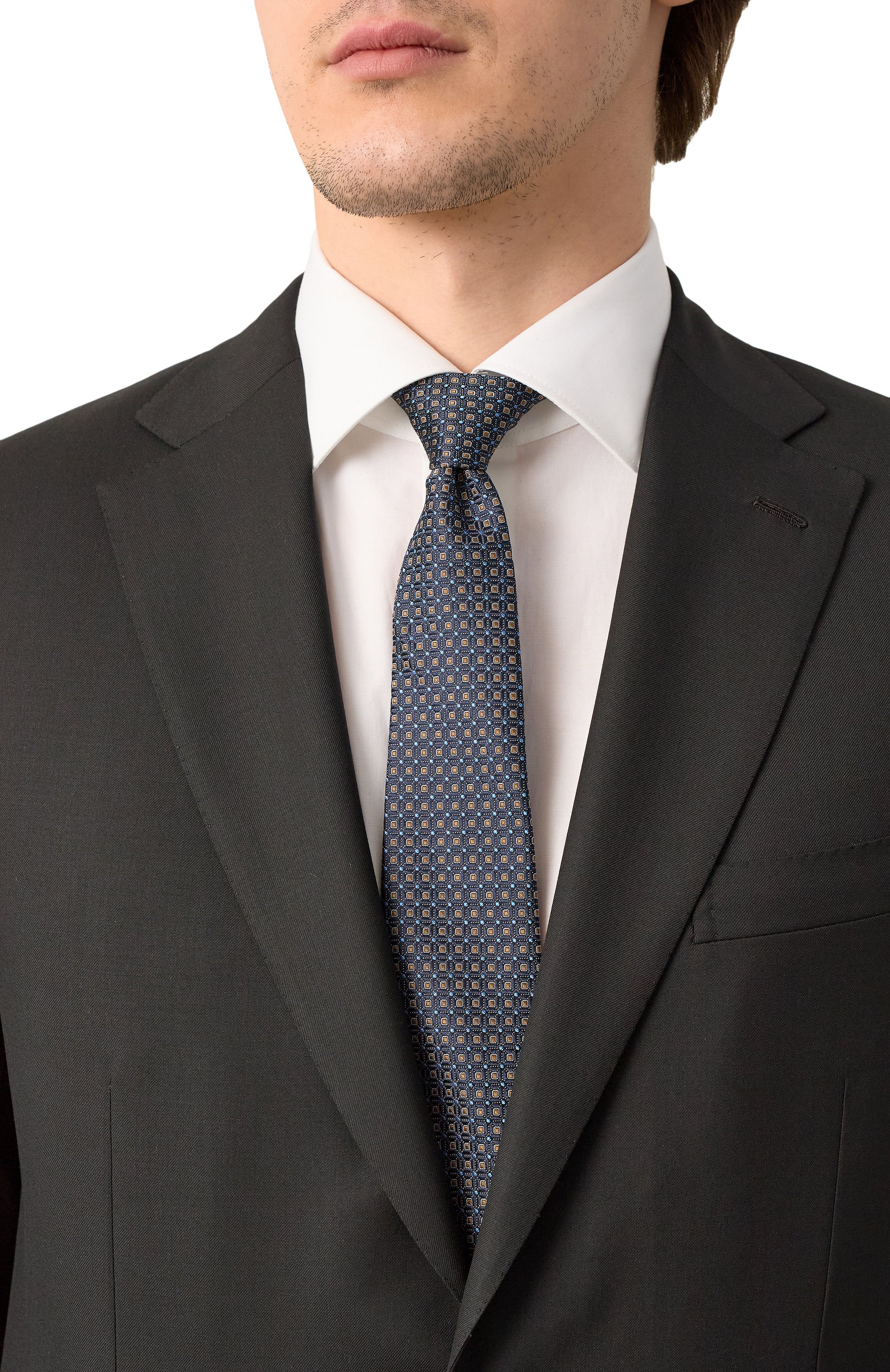 Шелковый галстук CANALI, арт. 18/HJ04209, фото 2