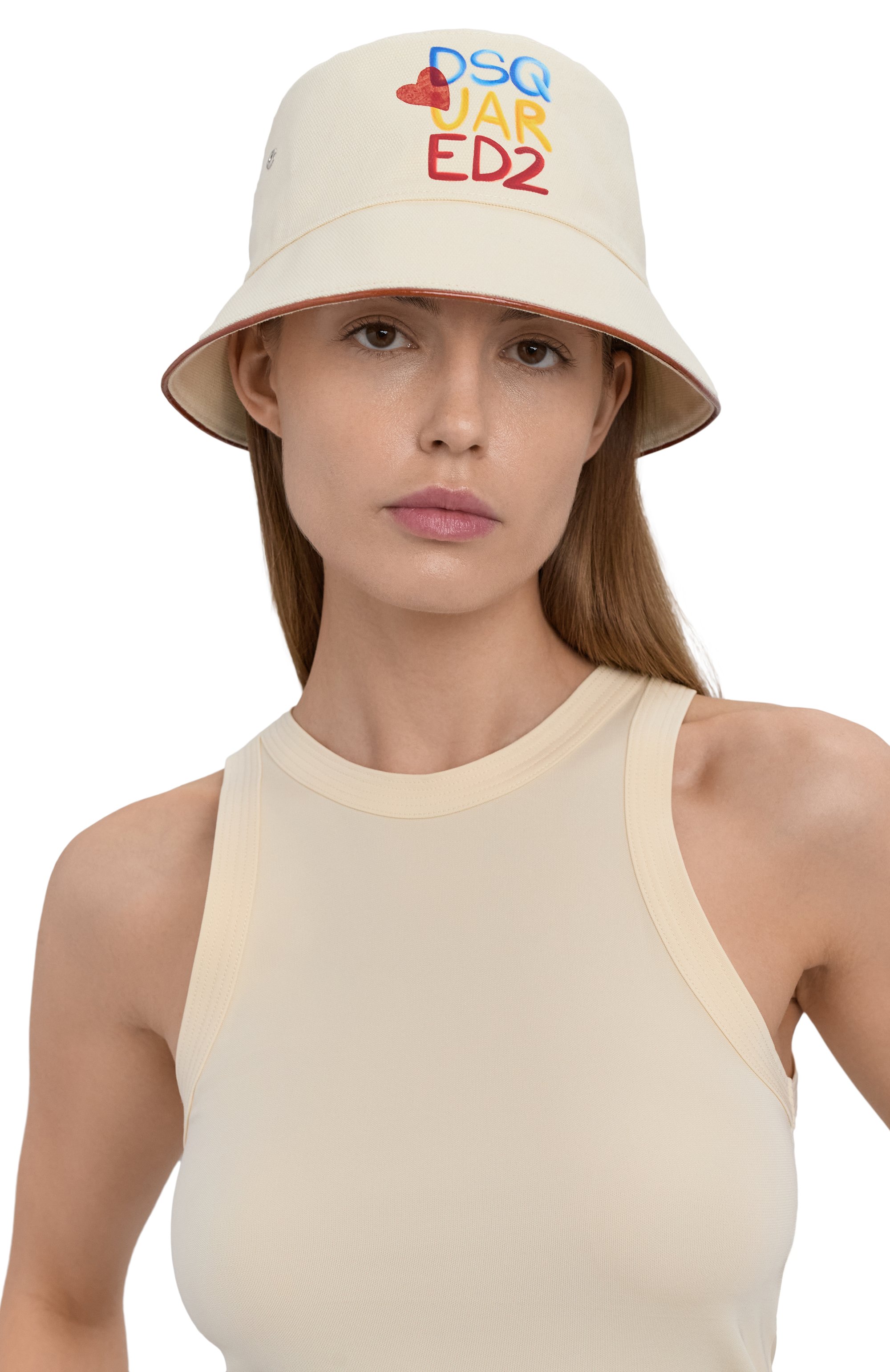 Хлопковая панама DSQUARED2, арт. HAW0093, фото 2