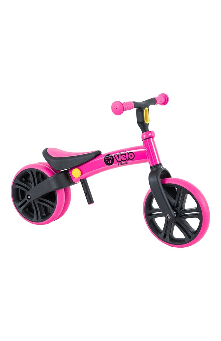 Детского беговел velo junior YVOLUTION фуксия цвета, арт. 101050 | Фото 1 (Нос: Не проставлено; Региональные ограничения белый список (Axapta Mercury): Не проставлено; Игрушки: Транспорт - беговелы)