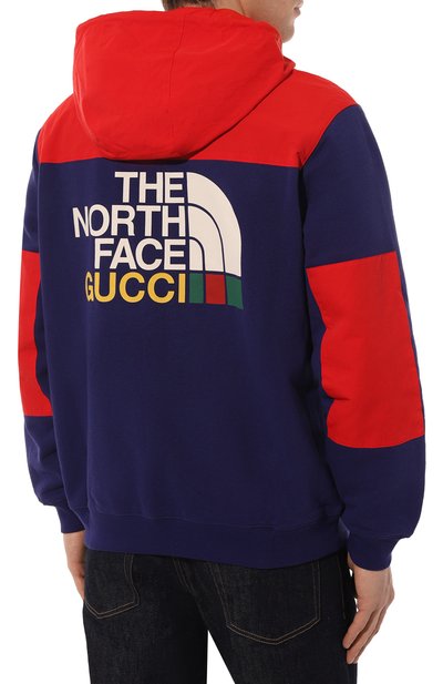 Хлопковая толстовка the north face x gucci GUCCI, арт. 671462 XJDRN, фото 4