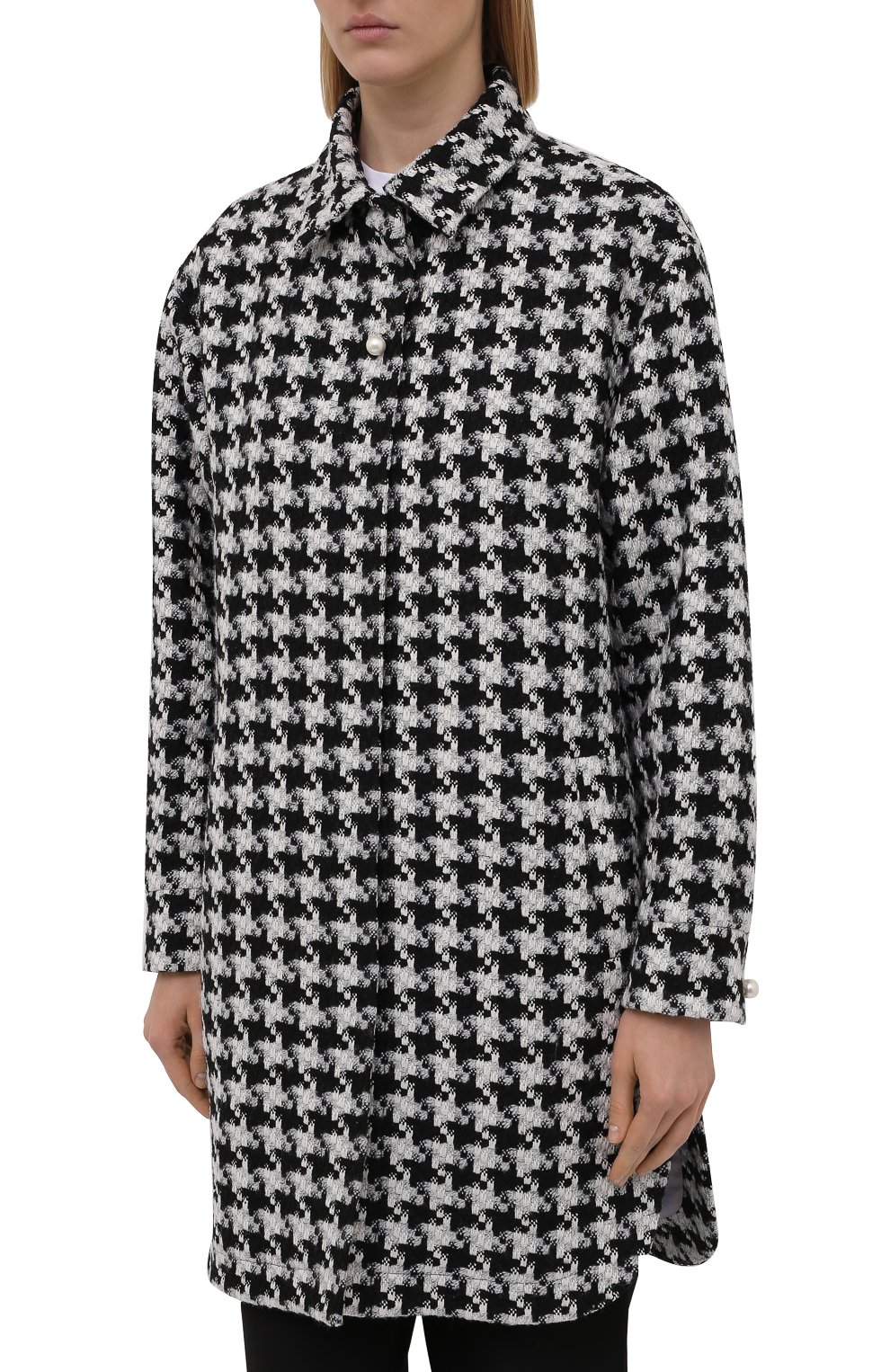 Пальто из шерсти и кашем ира SEVEN LAB, арт. SPL20-tw pepita, фото 3