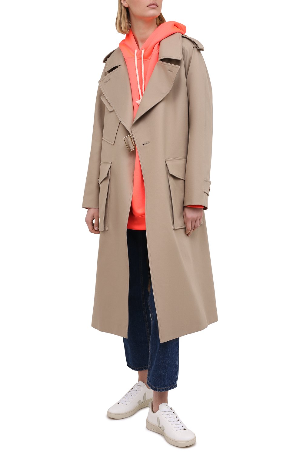 Хлопковое худи ACNE STUDIOS, арт. CI0065/W, фото 2