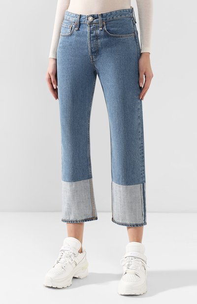 Джинсы RAG AND BONE синего цвета по цене 27950 руб., арт. WDD19F2645S6DR, фото 3 Джинсы RAG AND BONE, арт. WDD19F2645S6DR, фото 3