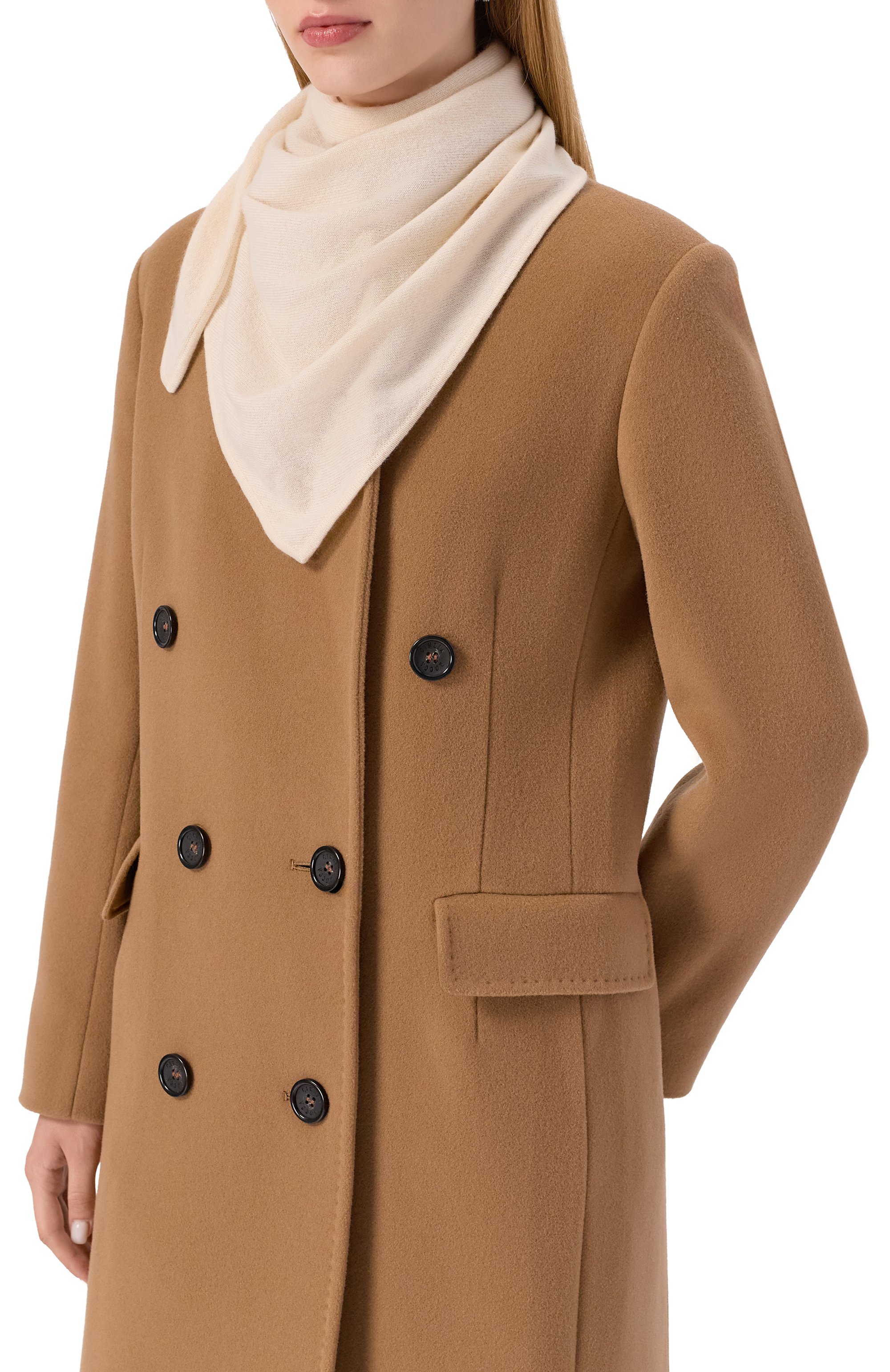 Кашемировый шарф ALLUDE, арт. 255/11222, фото 2