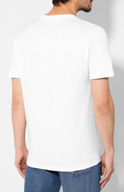 Хлопковая футболка MAISON MARGIELA, арт. S50GC0560/S23182, фото 4