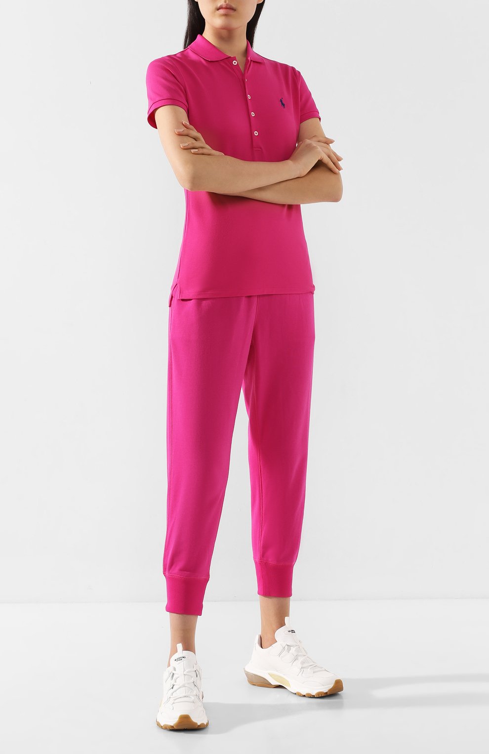 Хлопковые джоггеры POLO RALPH LAUREN, арт. 211780215, фото 2