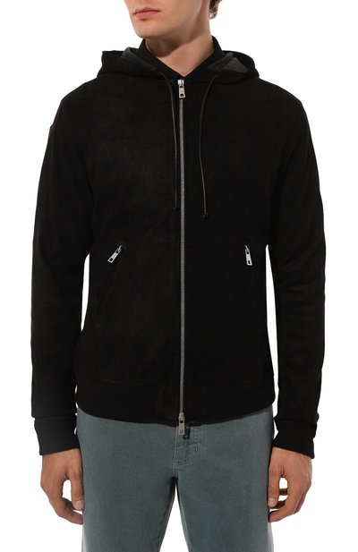 Замшевый бомбер GIORGIO BRATO, арт. GU24S9023, фото 3