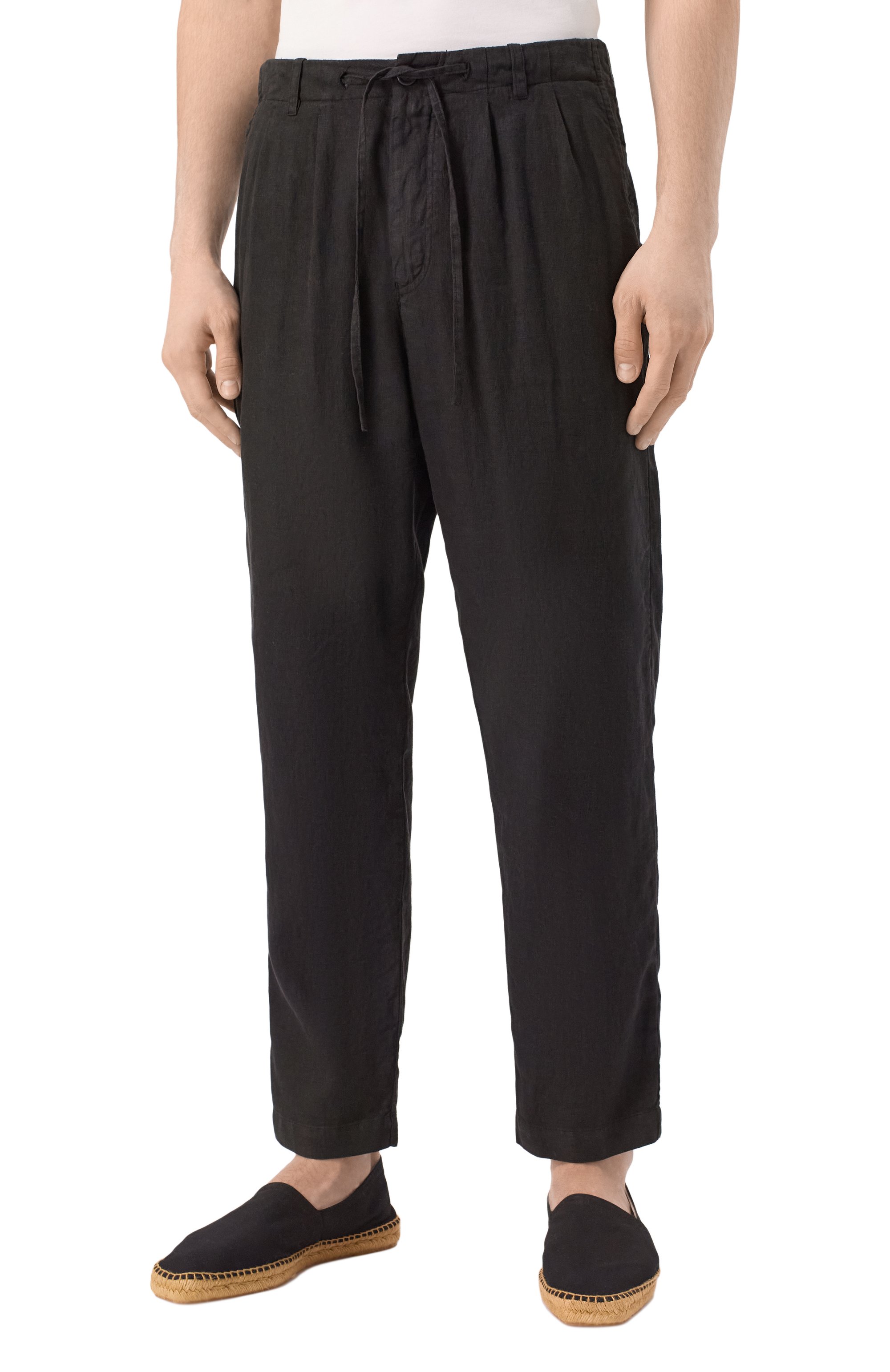 Льняные брюки HANNES ROETHER, арт. PA21PER.602/, фото 3