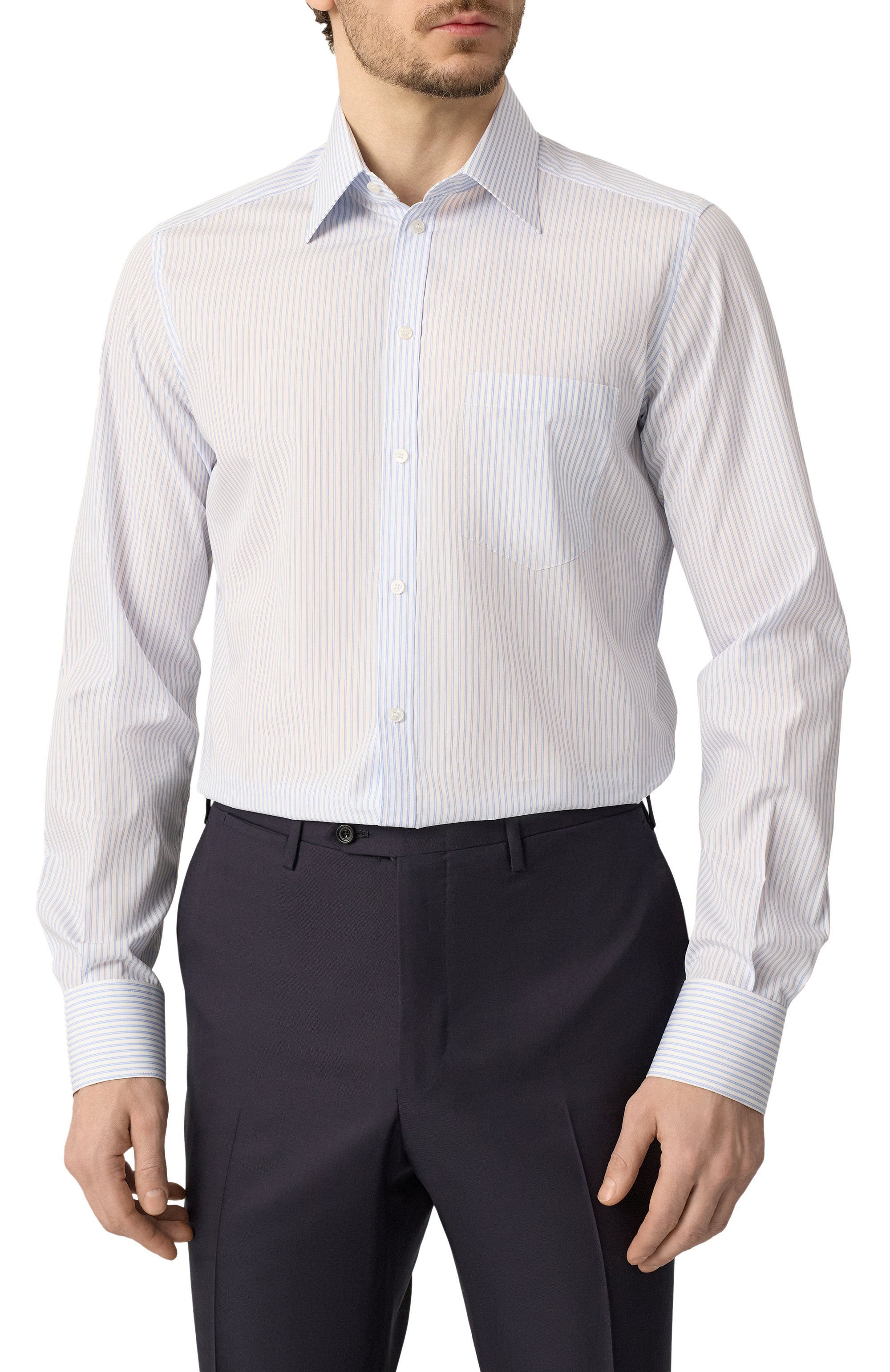 Хлопковая рубашка DOLCE & GABBANA, арт. G5MQ5T/FR50Q, фото 3