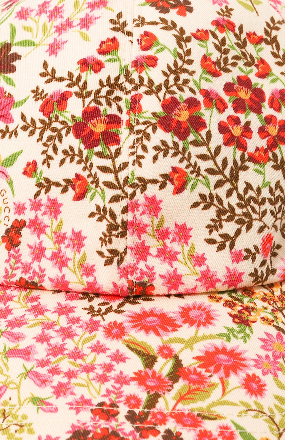 Хлопковая бейсболка GUCCI, арт. 656183 4HAFA, фото 4