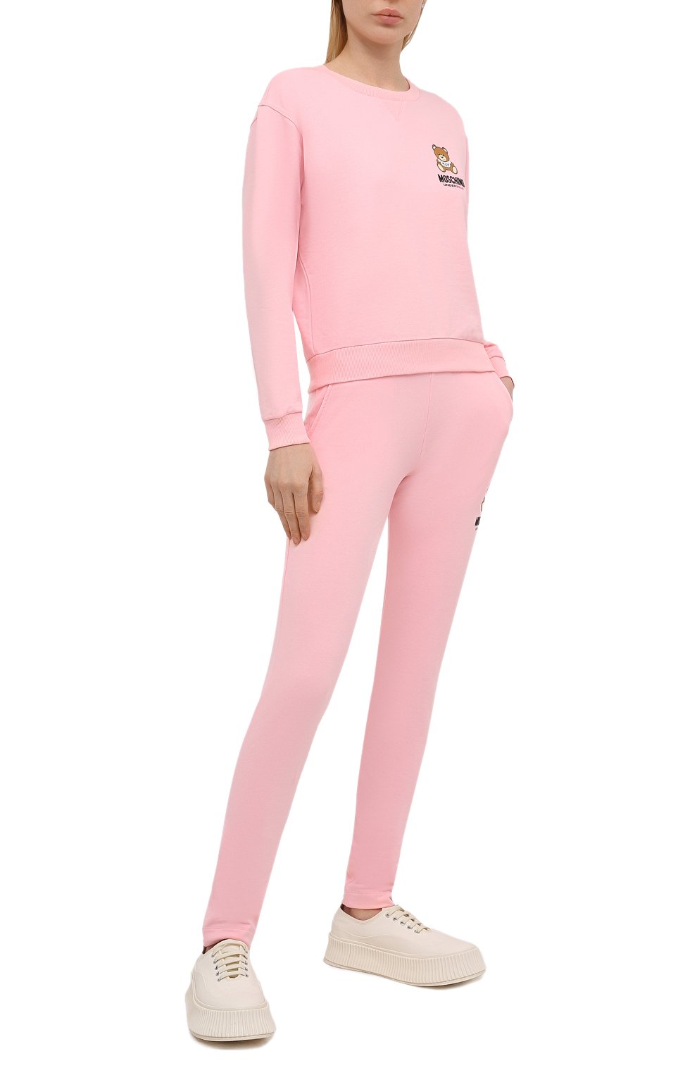 Хлопковые брюки MOSCHINO, арт. A4329/9020, фото 2