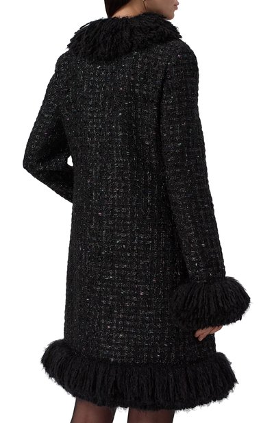 Твидовое пальто GIAMBATTISTA VALLI, арт. 25FWPVCA8047/24LIN, фото 4