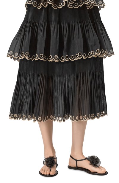 Кожаные сандалии rose LE SILLA, арт. 1219F020MTPPNEM, фото 2