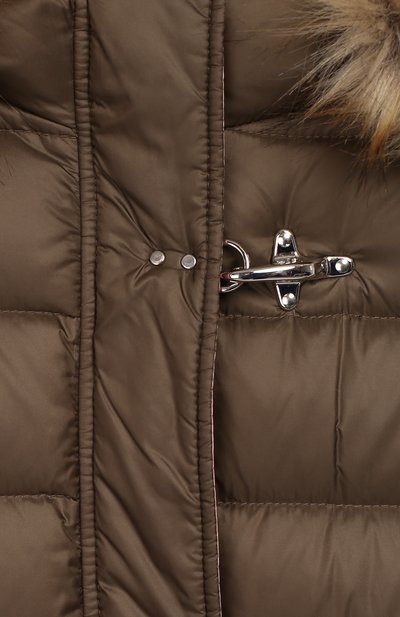 Пальто на молнии с капюшоном FAY JUNIOR, арт. NBQ33378020, фото 3