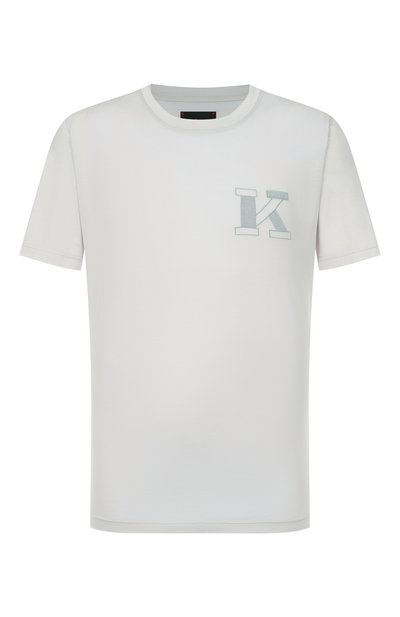 Мужская хлопковая футболка KITON, арт. UMK0827K327