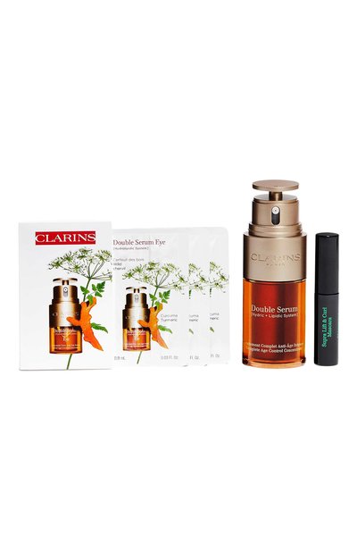 Набор double serum essentials (30+3x0,9+3ml) CLARINS бесцветного цвета по цене 8500 руб., арт. 80097039, фото 2 Набор double serum essentials (30+3x0,9+3ml) CLARINS, арт. 80097039, фото 2