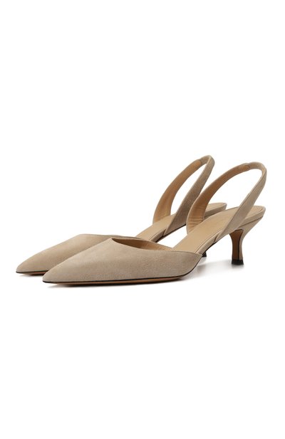 Женские замшевые туфли KITON, арт. D54811K0951D