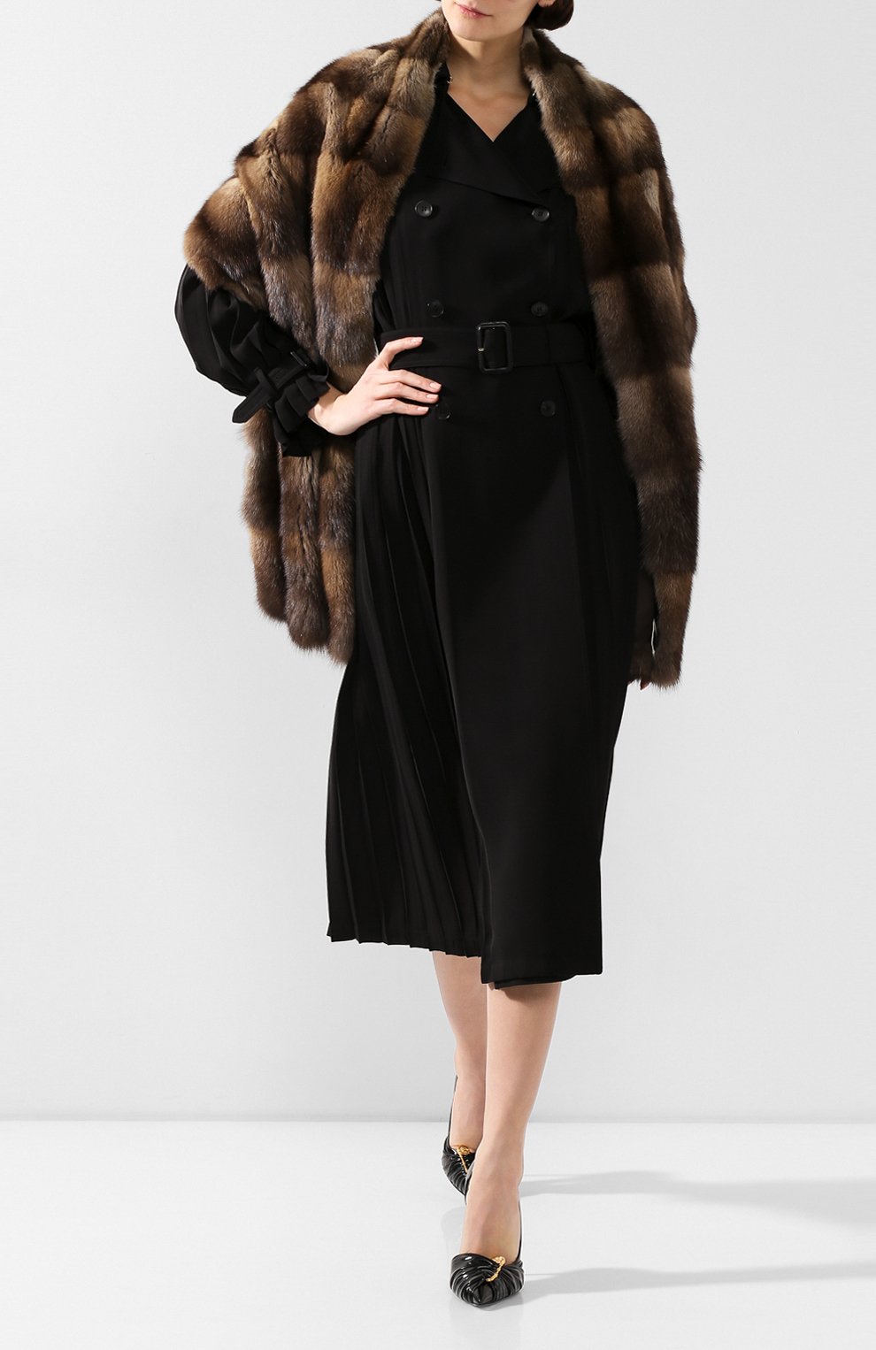 Шарф из меха соболя COLOR TEMPERATURE, арт. Б-10/896, фото 2