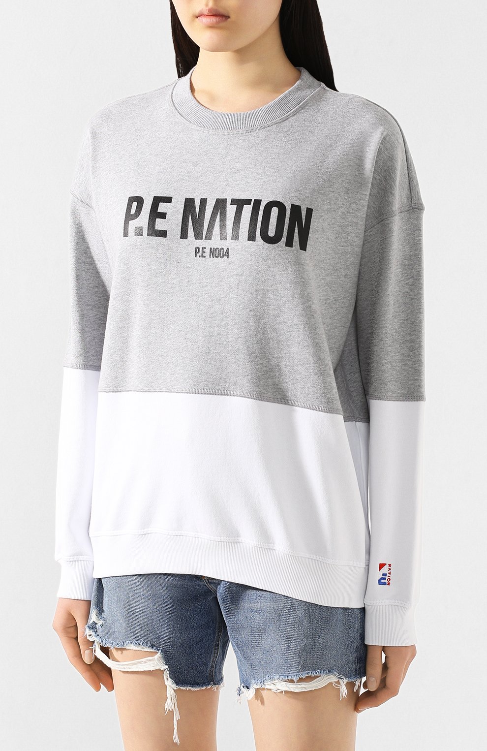 Хлопковый свитшот P.E. NATION, арт. 19PE4F129-3, фото 3
