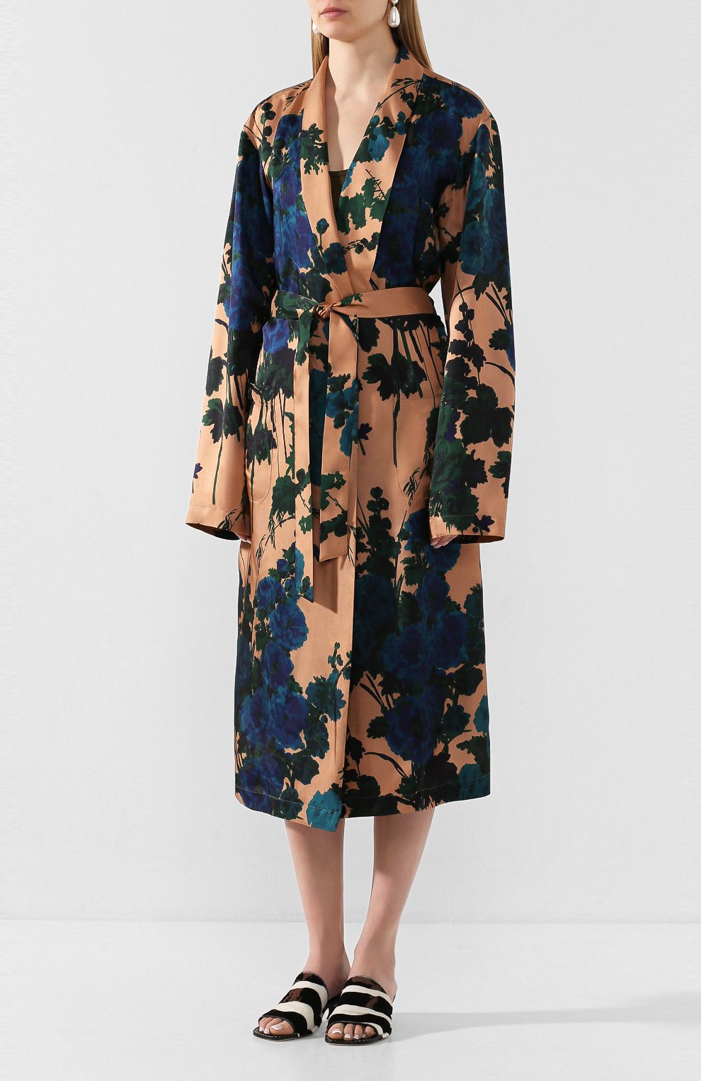 Плащ из вискозы DRIES VAN NOTEN, арт. 201-10742-9404, фото 3