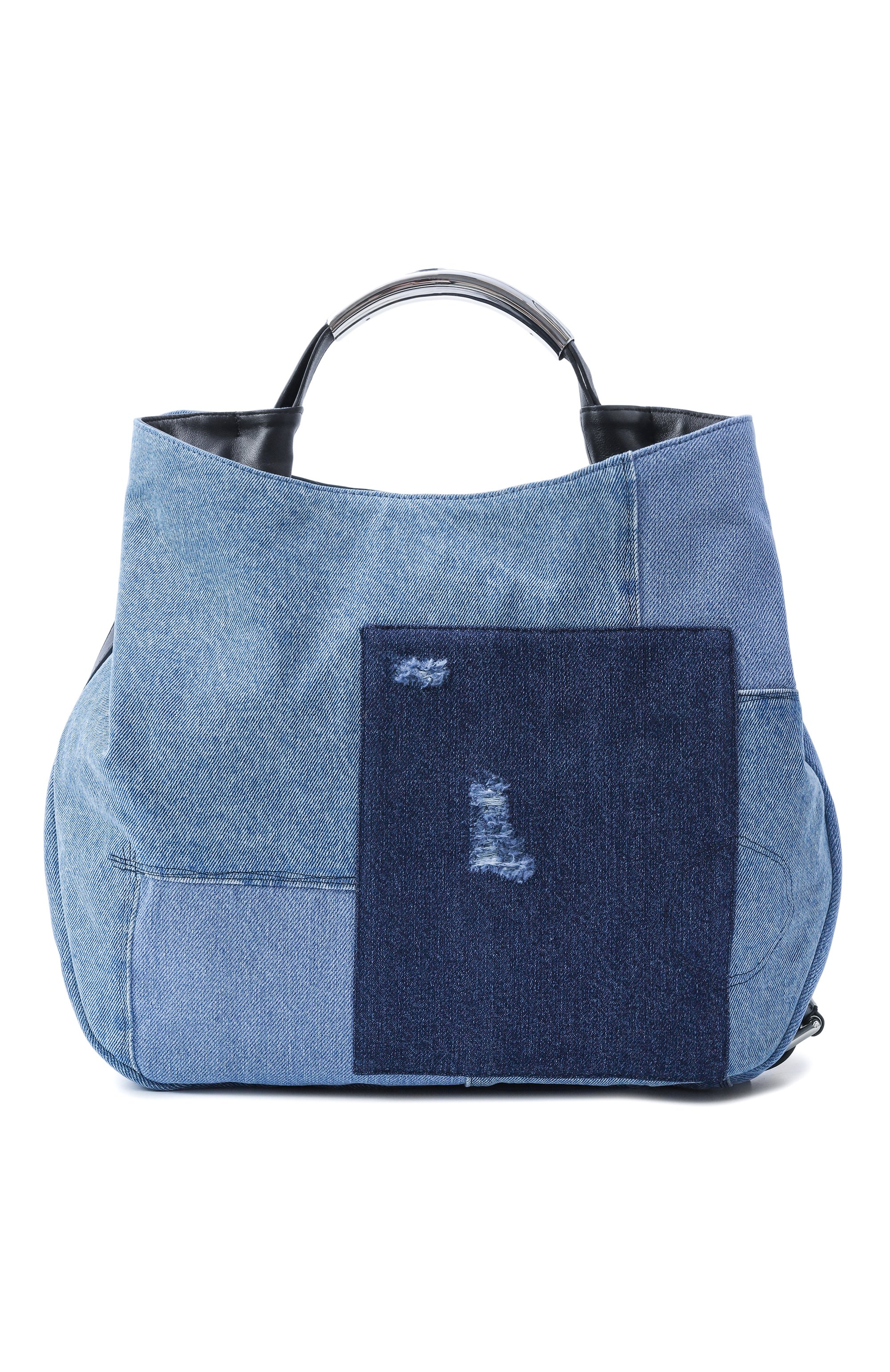 Сумка handle me medium MOSCHINO голубого цвета по цене 191500 руб., арт. MC4048PP1N/005, фото 6 Сумка handle me medium MOSCHINO, арт. MC4048PP1N/005, фото 6