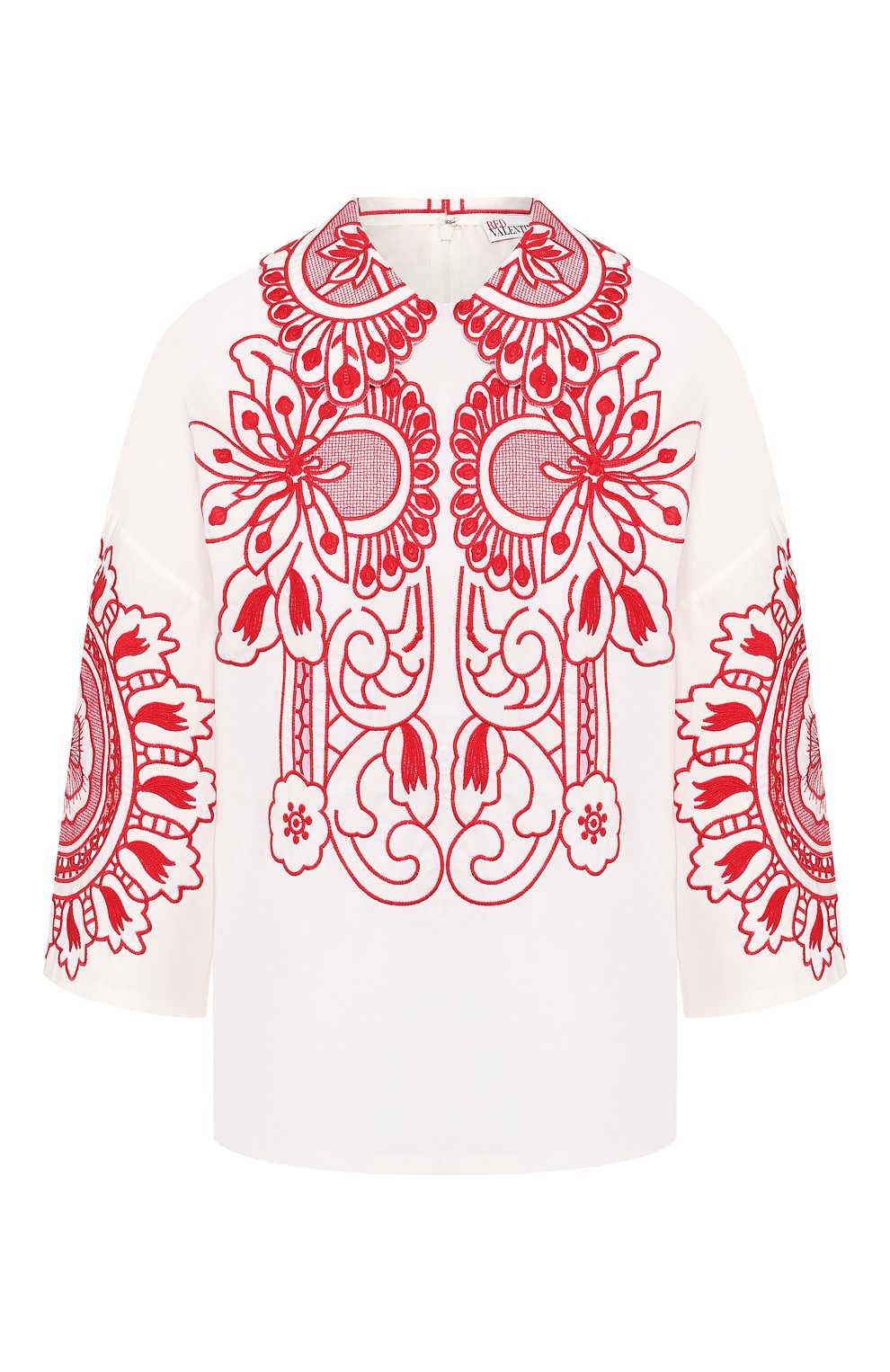 Х лопковая рубашка REDVALENTINO, арт. TR0AA00Z/52V, фото 1