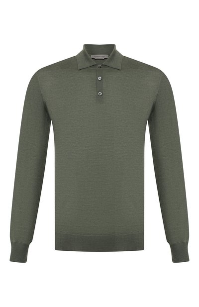 Поло из смеси шерсти и шелка CORNELIANI, арт. 85M596-0125115/00, фото 1