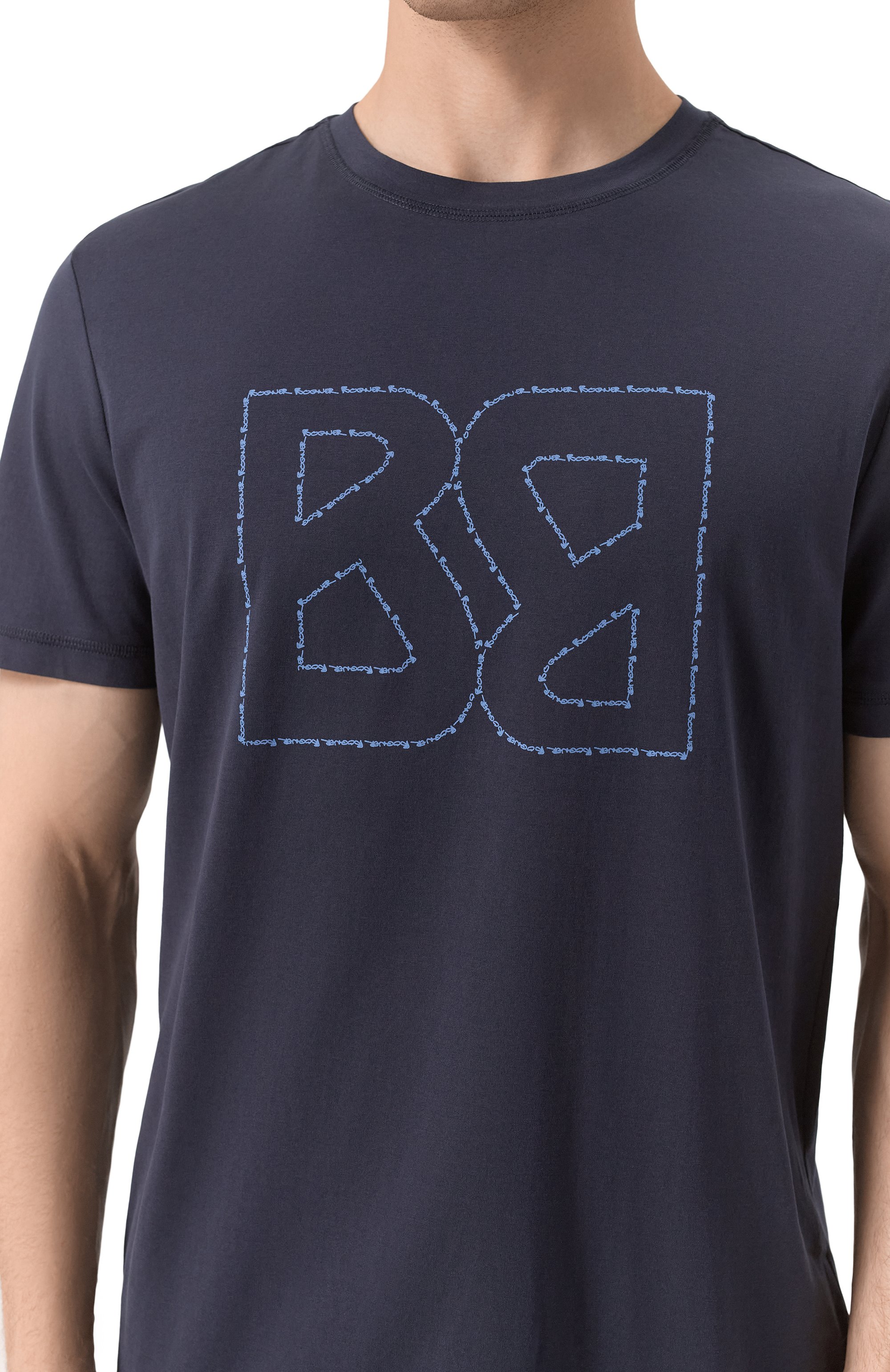 Хлопковая футболка BOGNER, арт. 58466604, фото 5