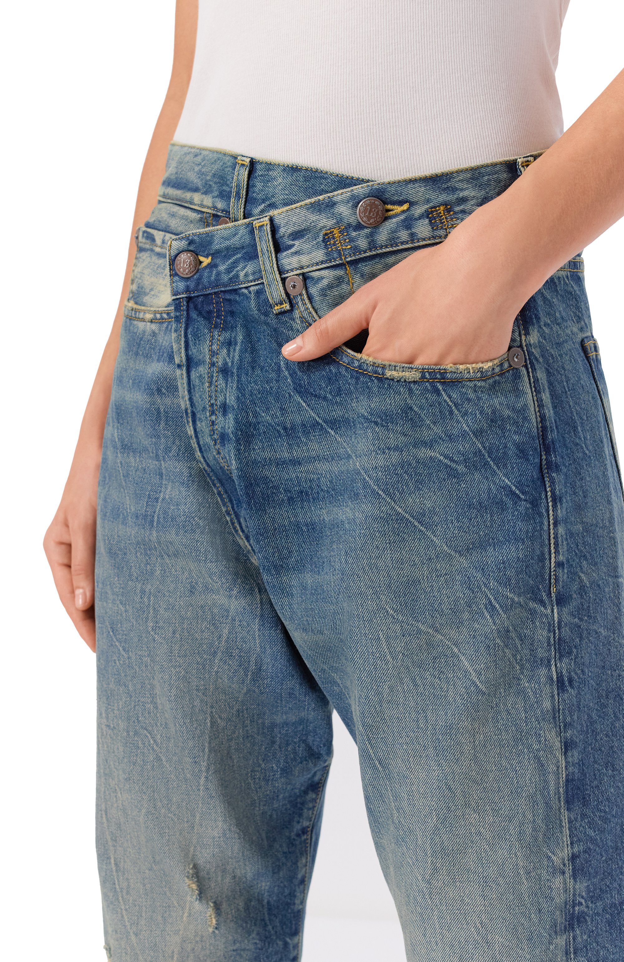 Джинсы crossover R13, арт. R13W2048-734, фото 5