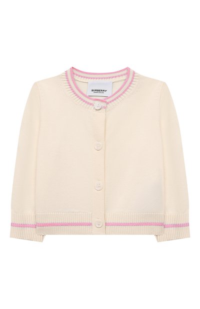 Комплект из трех предметов BURBERRY розового цвета по цене 47600 руб., арт. 8051535, фото 4 Комплект из трех предметов BURBERRY, арт. 8051535, фото 4