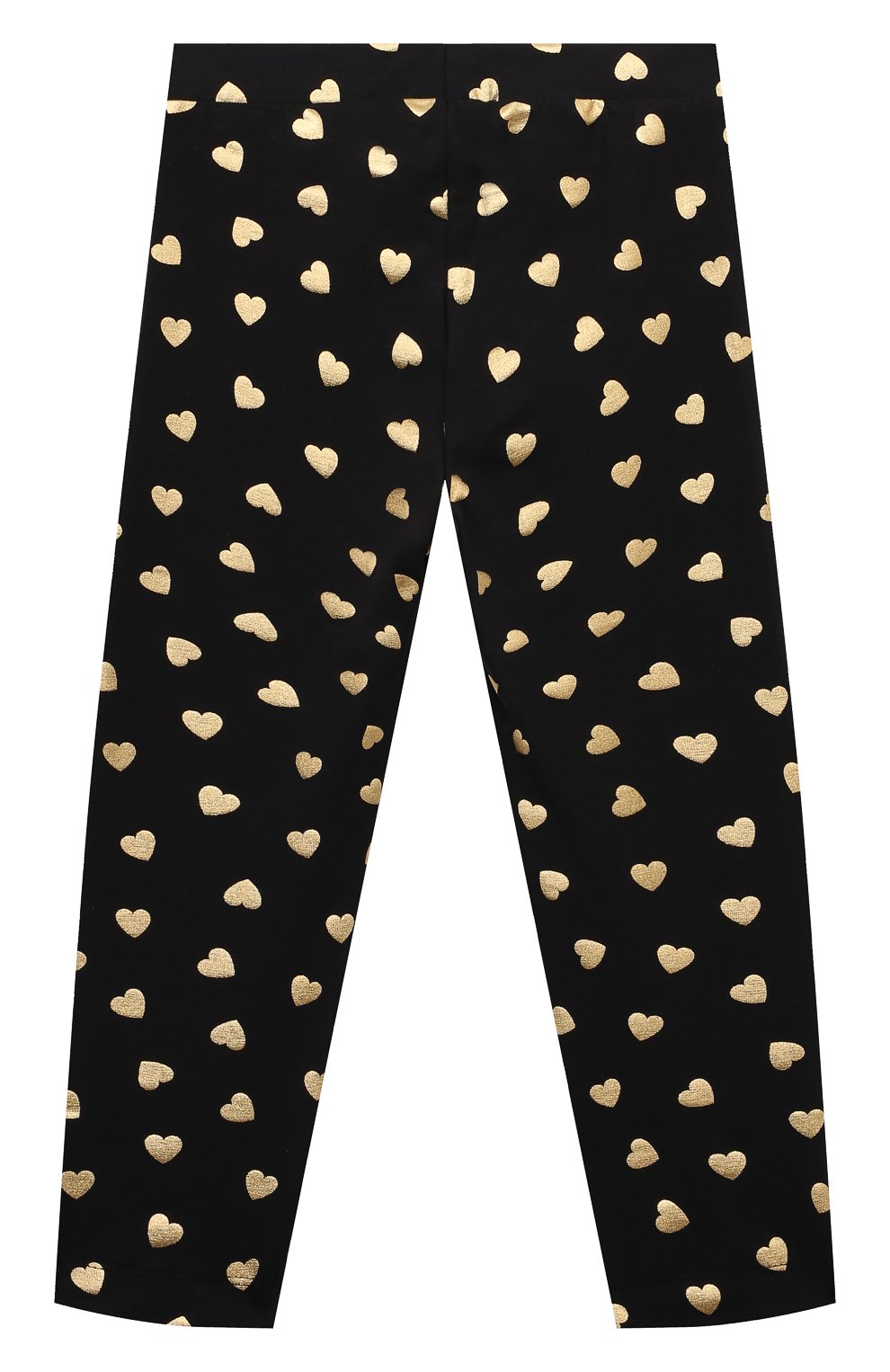 Хлопковые легинсы MOSCHINO черного цвета по цене 7680 руб., арт. HDP066/LBB3E/4-8, фото 2 Хлопковые легинсы MOSCHINO, арт. HDP066/LBB3E/4-8, фото 2