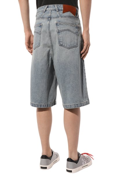 Джинсовые шорты RHUDE голубого цвета по цене 99500 руб., арт. RHSS24SH20012305, фото 4 Джинсовые шорты RHUDE, арт. RHSS24SH20012305, фото 4