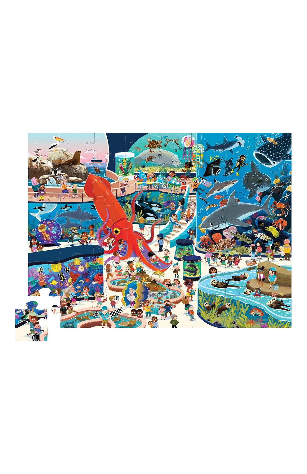 Пазл океанариум 48 деталей CROCODILE CREEK, арт. 40640, фото 1