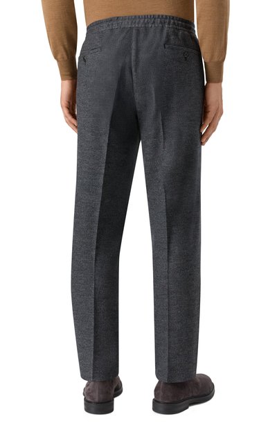 Шерстяные брюки CORNELIANI, арт. 264L19-2617800, фото 4