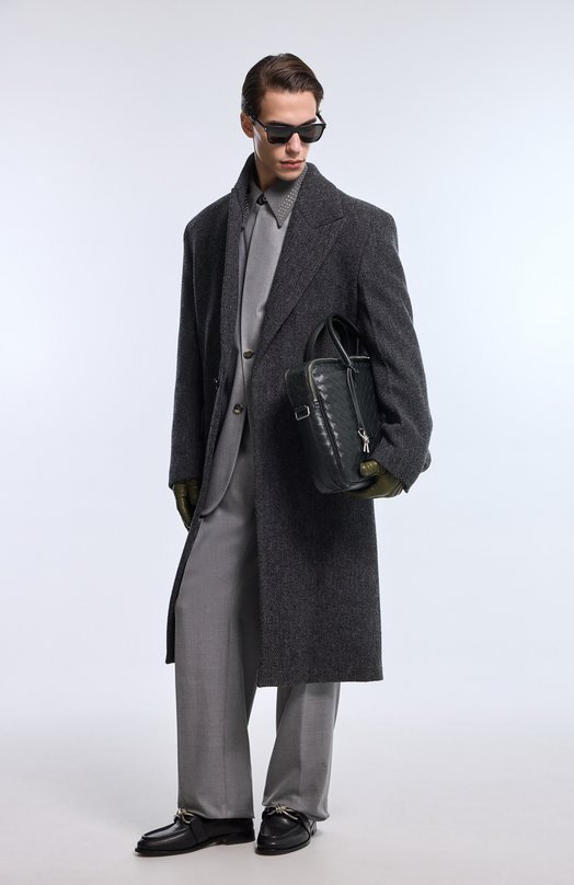 Шерстяная рубашка Jil Sander J22DL0318-J41557 Серый  J22DL0318-J41557 Фото 6