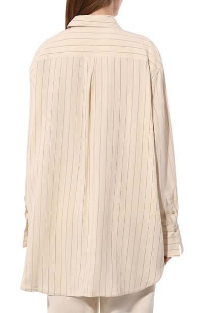 Рубашка из вискозы TOTEME, арт. 242-WRT1415-FB0112, фото 4