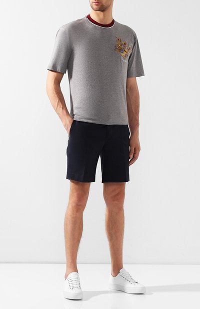 Кожаные кеды RALPH LAUREN, арт. 815744329, фото 2