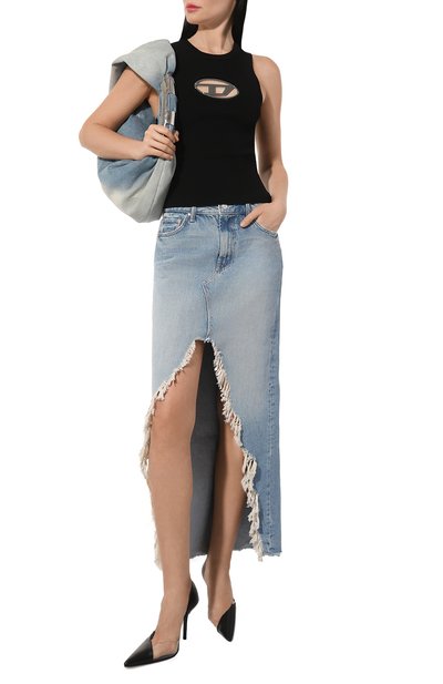 Джинсовая юбка MOTHER, арт. 90451-1085, фото 2