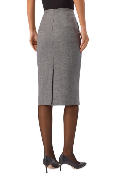 Шерстяная юбка KITON, арт. D60208K0561G01, фото 4