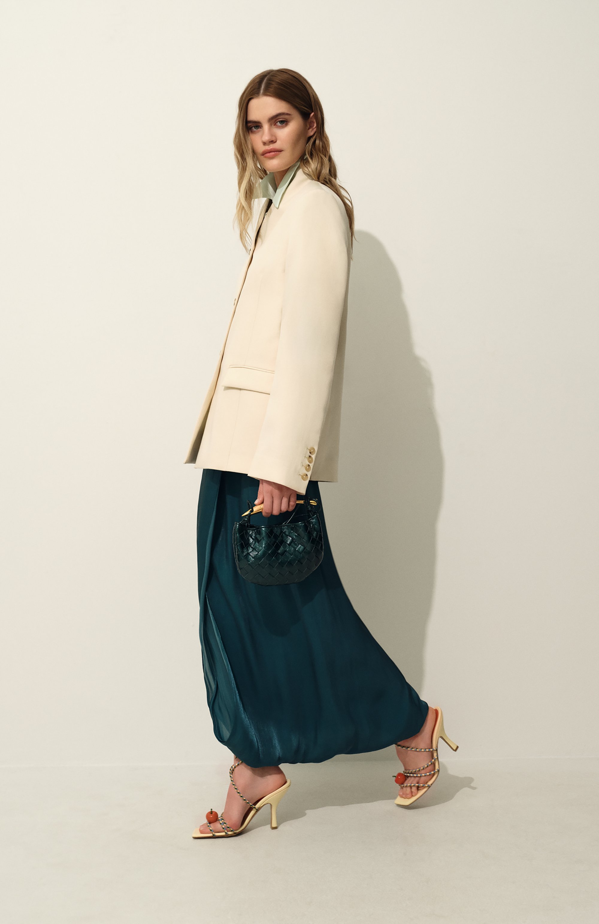 Рубашка из вискозы JIL SANDER, арт. J01DL0157/J65289, фото 7